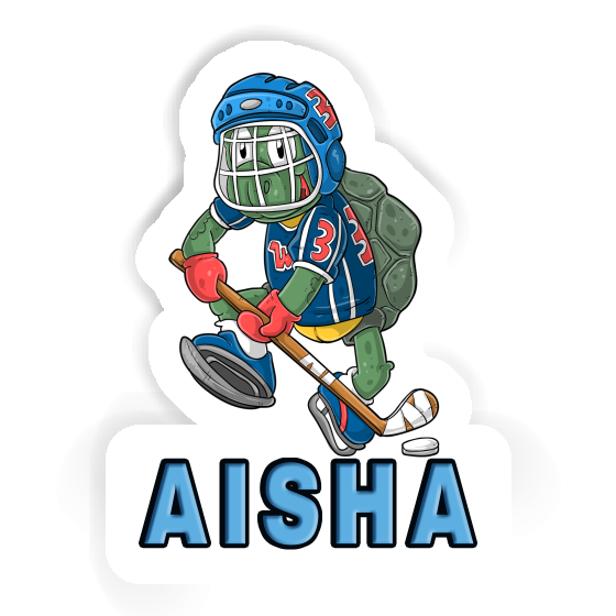 Sticker Aisha Hockey Player Image