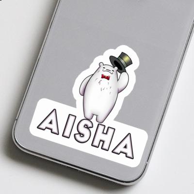 Aisha Sticker Icebear Laptop Image