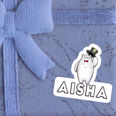 Sticker Eisbär Aisha Gift package Image