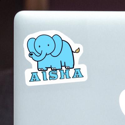 Aisha Sticker Elefant Laptop Image