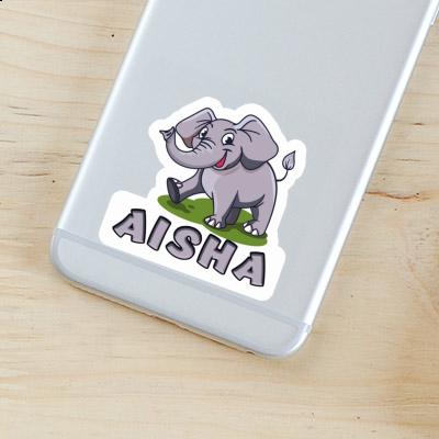 Sticker Elephant Aisha Gift package Image