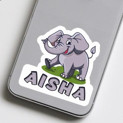 Sticker Elephant Aisha Gift package Image