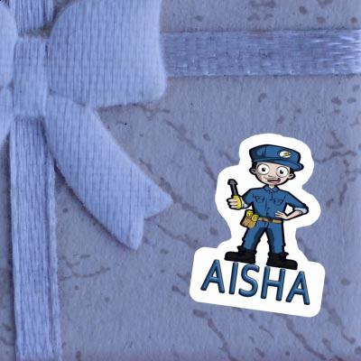 Elektriker Sticker Aisha Gift package Image