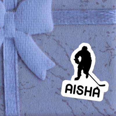 Aisha Autocollant Joueur de hockey Gift package Image