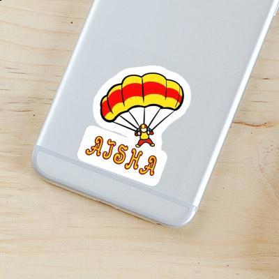 Aisha Sticker Fallschirmspringer Image