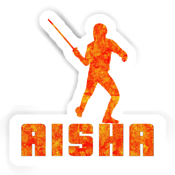 Sticker Fencer Aisha Gift package Image