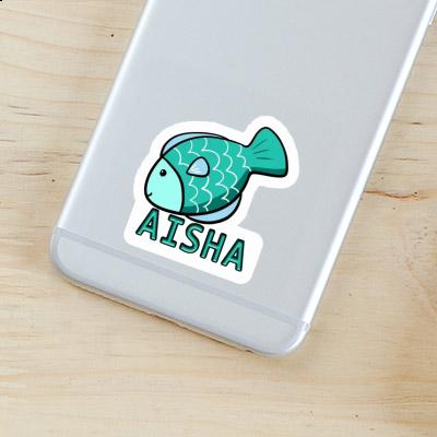 Sticker Aisha Fish Gift package Image