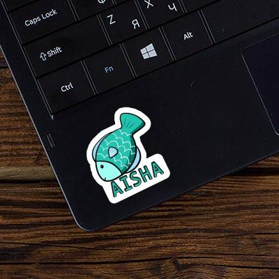 Sticker Aisha Fish Gift package Image