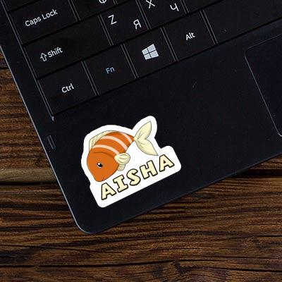 Sticker Fisch Aisha Laptop Image