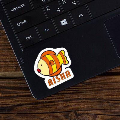 Sticker Fish Aisha Laptop Image