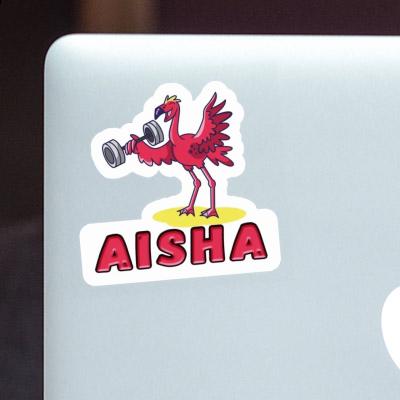 Aisha Sticker Weight Lifter Image