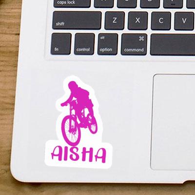 Autocollant Aisha Freeride Biker Notebook Image