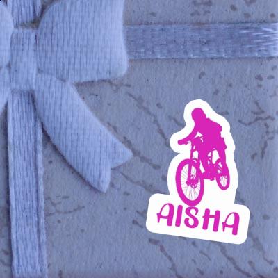 Autocollant Aisha Freeride Biker Image