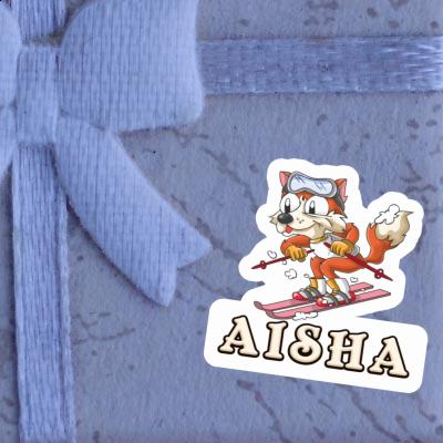 Aisha Sticker Fox Notebook Image