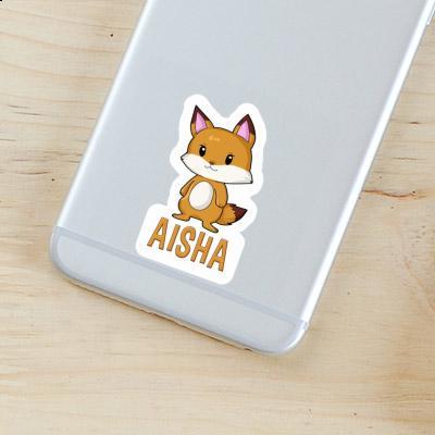 Aisha Sticker Fuchs Laptop Image