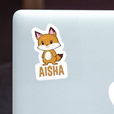 Aisha Sticker Fuchs Notebook Image