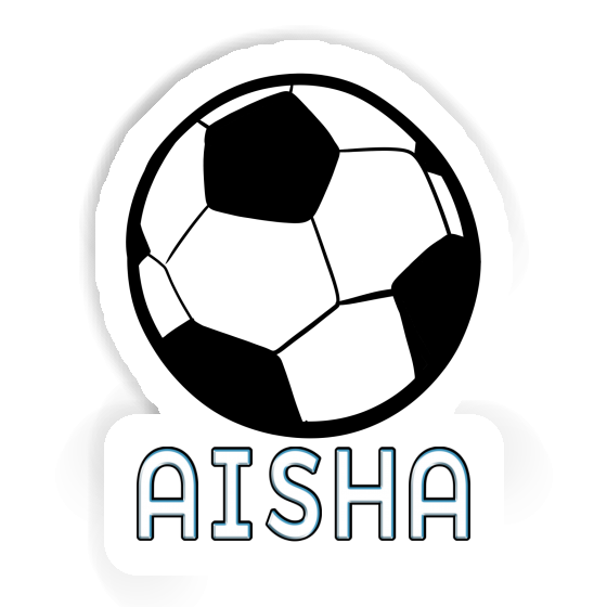 Autocollant Aisha Ballon de foot Image