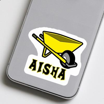 Aisha Sticker Wheelbarrow Notebook Image