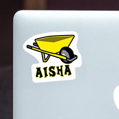 Aisha Sticker Wheelbarrow Image