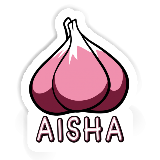 Sticker Garlic Aisha Notebook Image