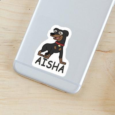 Pinscher Sticker Aisha Laptop Pinscher Sticker Aisha Laptop Image