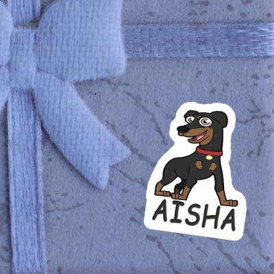 Pinscher Sticker Aisha Gift package Image