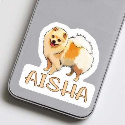 Autocollant Spitz allemand Aisha Laptop Image