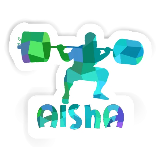 Haltérophilie Autocollant Aisha Notebook Haltérophilie Autocollant Aisha Gift package Image