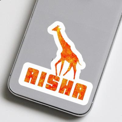 Autocollant Aisha Girafe Autocollant Aisha Girafe Image