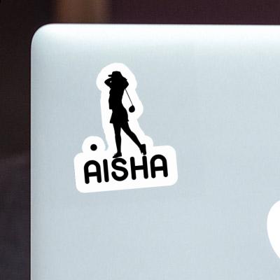 Golfeuse Autocollant Aisha Notebook Image