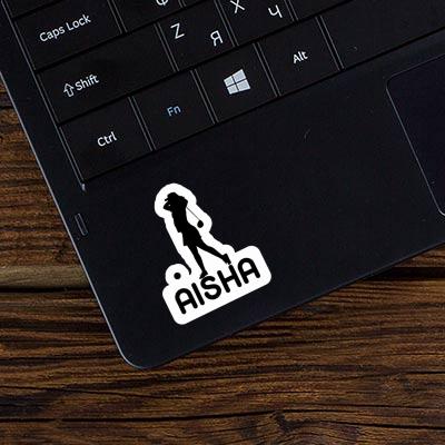 Golfeuse Autocollant Aisha Notebook Image