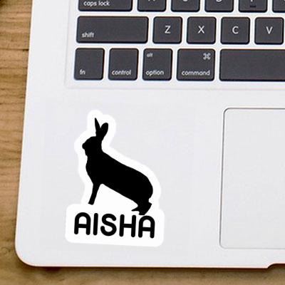 Aisha Autocollant Lapin Notebook Image