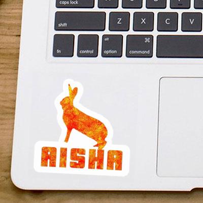 Aisha Sticker Rabbit Laptop Image