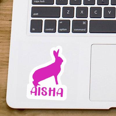 Sticker Aisha Rabbit Notebook Image