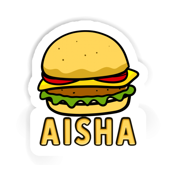 Hamburger Sticker Aisha Gift package Image