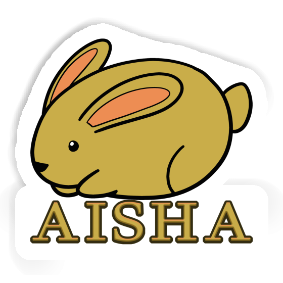 Sticker Rabbit Aisha Notebook Image