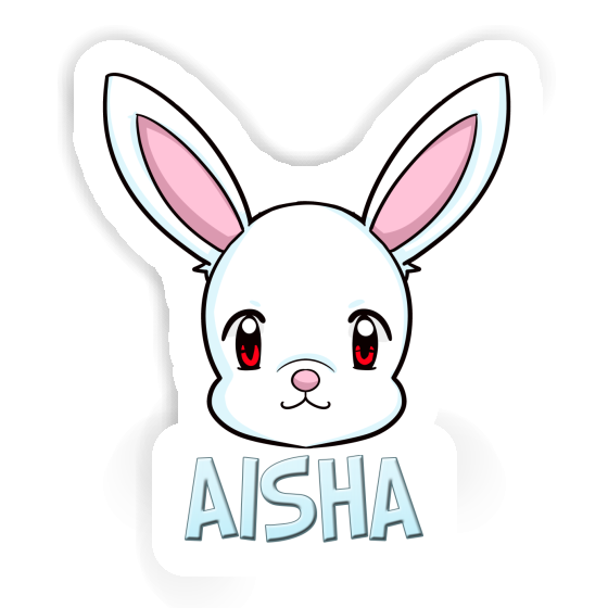 Rabbithead Sticker Aisha Laptop Image