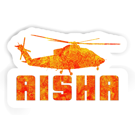 Sticker Aisha Helicopter Gift package Image