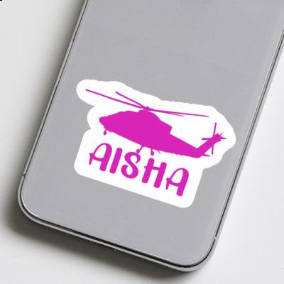 Sticker Helicopter Aisha Laptop Image