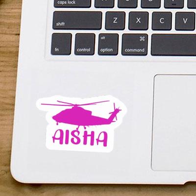 Sticker Helicopter Aisha Image