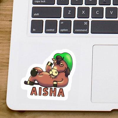 Aisha Sticker Horse Notebook Image