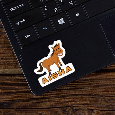 Aisha Sticker Horse Notebook Image