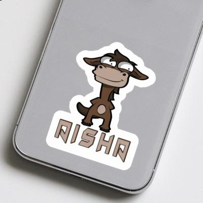 Sticker Standing Horse Aisha Laptop Image