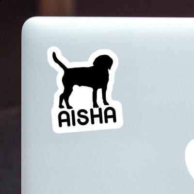 Dog Sticker Aisha Laptop Dog Sticker Aisha Laptop Image
