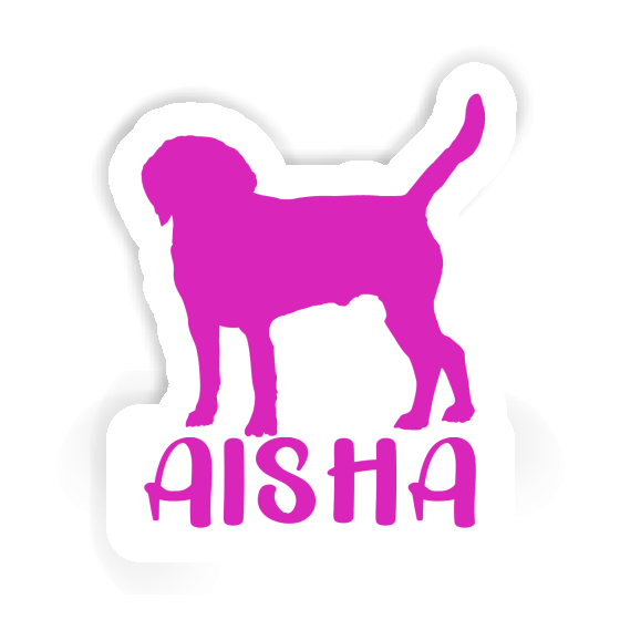 Sticker Aisha Hound Notebook Sticker Aisha Hound Gift package Image