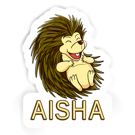 Igel Aufkleber Aisha Laptop Image