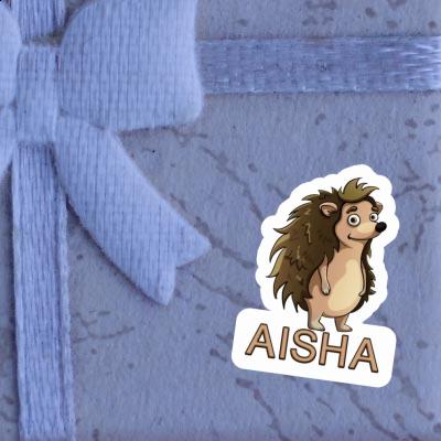 Standing Hedgehog Sticker Aisha Image