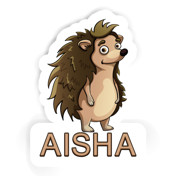 Standing Hedgehog Sticker Aisha Gift package Image