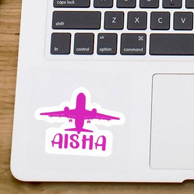 Aisha Sticker Jumbo-Jet Notebook Image