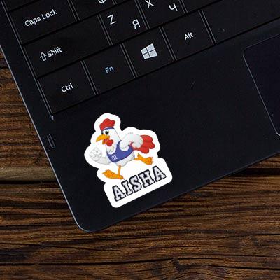 Poulet Autocollant Aisha Notebook Image